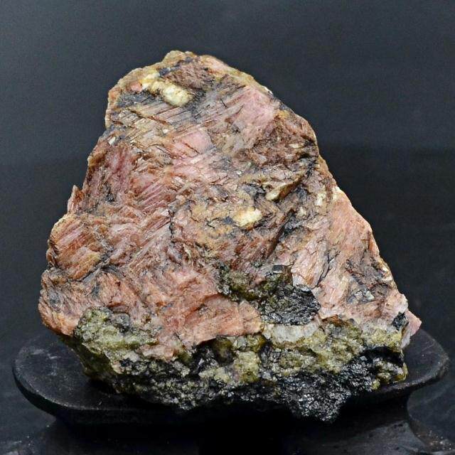 蔷薇辉石 天然矿物晶体矿石教学 标本 原石宝石收藏家石头06