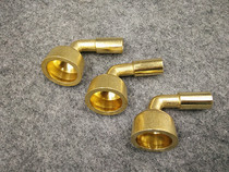 Handmade dry smoke bag pot accessories brass cigarette pot pure copper cigarette pot large and medium small cigarette pot smoking pot