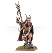 Warhammer model AOS Chaos beast man screaming shaman direct sales