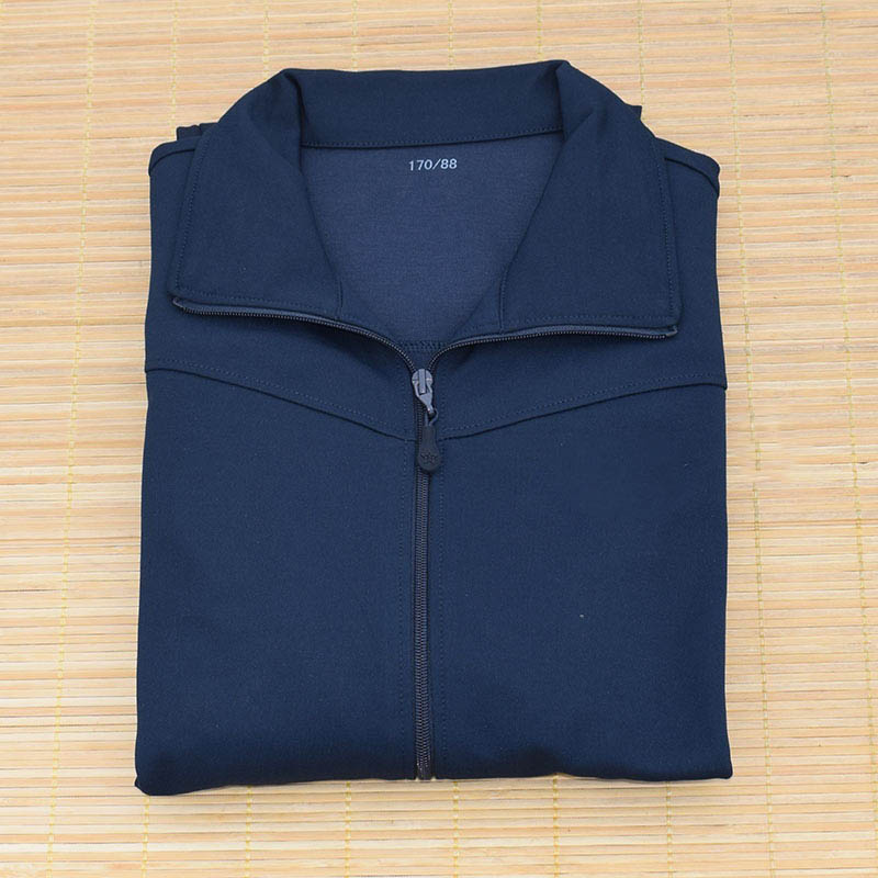 Spring and autumn long-sleeved outdoor navy leisure sportswear training tooling men's jacket trousers men's and women's suits