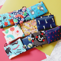 Export Japan original single Kumamoto bear Sushi Chinchilla lazy egg Jun Environmental protection folding bag Supermarket tote shopping bag