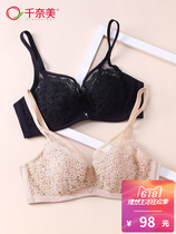 Thin Piece Lace Ancient Today Lady Size Bra Sexy Underwear No Sponge Fine Shoulder Strap Upper Tosoft Steel Ring Triple row