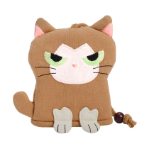 Karats New Pint Original Pure Cotton Cloth Art Canvas Simple Light Cartoon Key Button Small Key Bag Lock Spoon Button