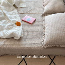 fafamarket Korea imported cotton bedding sheets air conditioning quilted pillowcase multi-color