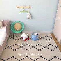 Strong push super high cost performance ~ fafamarket Korea imported carpet non-slip mat