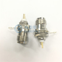 All copper TNC-50KY TNC-KY female base welding plate type (standard TNC female head outer screw inner hole) can be fixed