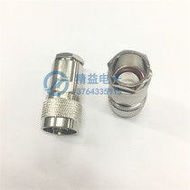 High quality full copper connector N-J-9 mounted type 50-9 N type male head L16 feeder connector N male head