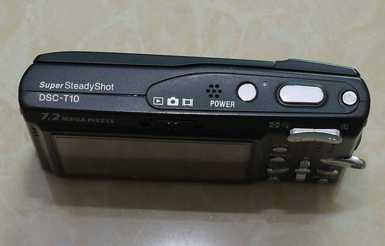 索尼dsc-t10 数码相机 720万全金属卡片机 100_二手区_摄影器材交易