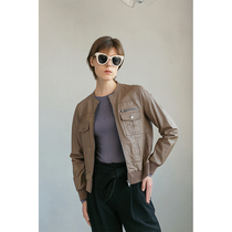 CCHER upgrade tooling jacket leather Italian ultra-thin water wash leather West West West and XFMB2590 no discount booking 1