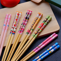 Children chopsticks KT children Japanese cutlery learning chopsticks young children practice baby training chopsticks disused chopsticks stall