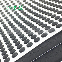 3m glue 5mm round black single-sided adhesive eva foam sponge tape Foam sponge rubber pad Self-adhesive foam adhesive