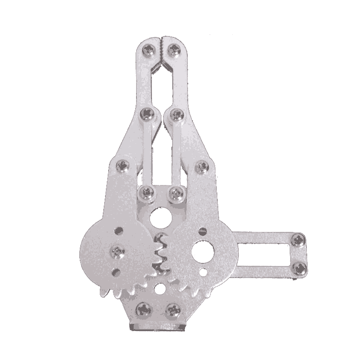 金属机械手臂 配件夹持器 工业 机器爪子 mg995/mg996r 舵机