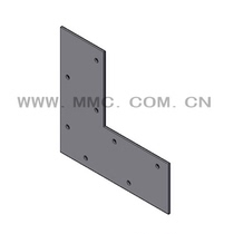 Flat connector wooden structure wooden house flat right angle corner light steel fittings corner connector PL-21515