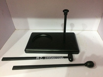 (Zen Art) Solid wood floor clock base Bell Wood fish base bracket imported Bell Emperor Bell solid wood shelf