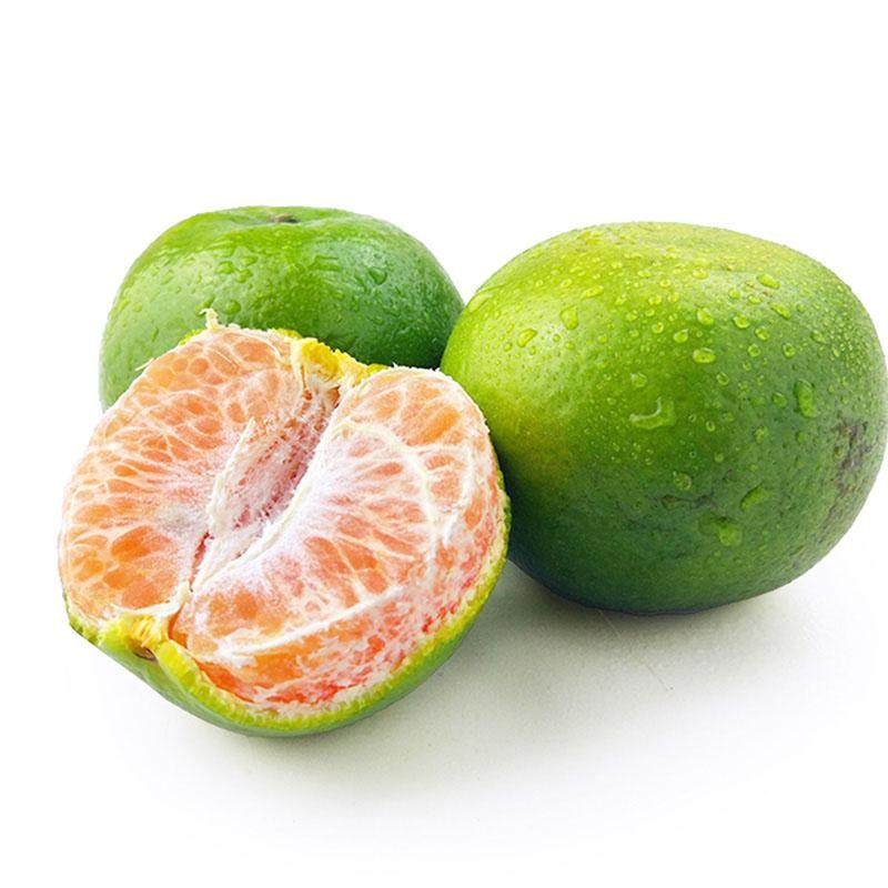 丹棱青皮蜜桔,皮薄肉多,酸甜可口,无核多汁,现摘现发,新鲜配送.