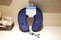 8096 non-folded export memory cotton neck pillow three colors