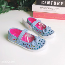 Foreign Trade Outlet FF Children Girl Sails Shoes Soft Bottom Light Sails Shoes Dancing Shoes Indoor outdoor shoes Anti-slip Schumer
