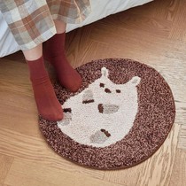 South Korea direct mail daiso big innovation nut hedgehog squirrel autumn series Shoulder bag storage bag towel