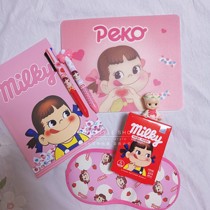 kiyokiyo ▲ South Koreas big two milk girl peko series Hand account tape sticker mouse pad