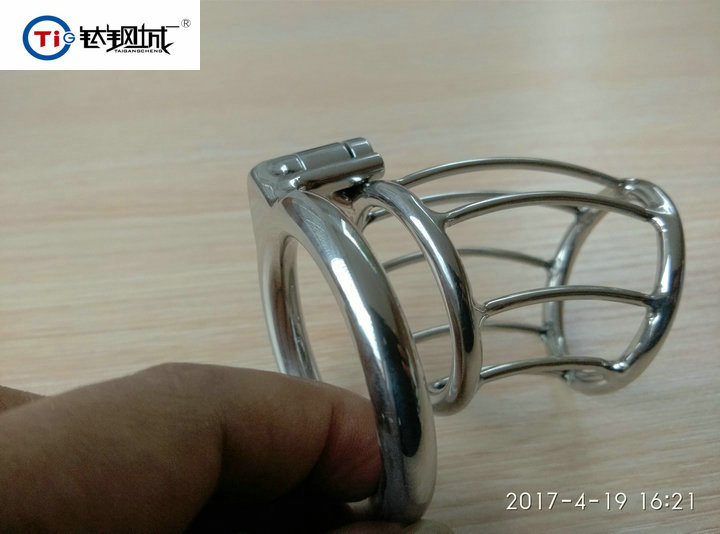 钛钢城r 潮人装备 永久贞洁锁 cb6000 宽松短款舒适版 定做贞操锁