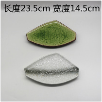 Day Style Cutlery Day Style Sushi Pan Creative Ceramic Individuality Cutlery Day Style Sushi Strips Tray Day Style Grilled Platter