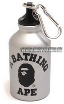 A BATHING APE (BAPE)CUP EXPORT ALL-aluminum frosted sports kettle OUTDOOR kettle HANDY cup
