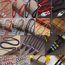 Kambebei tire hair pendant with lanyard chain rope pendant lanyard hand woven rope