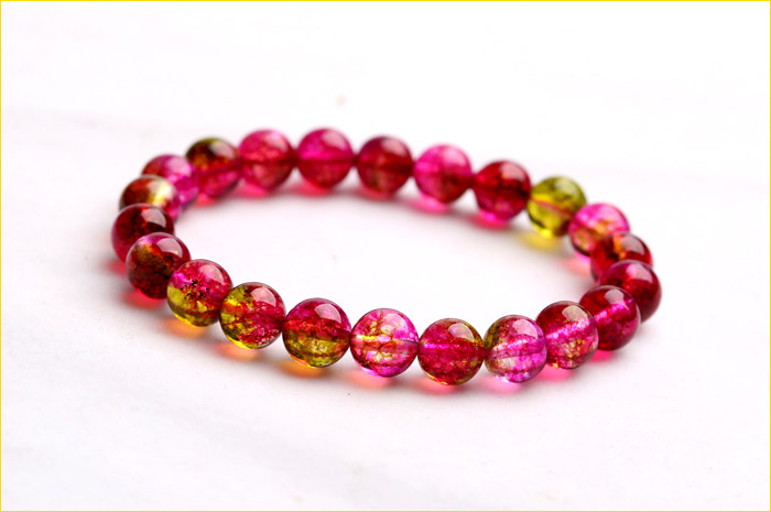 西瓜晶手链直径 8毫米