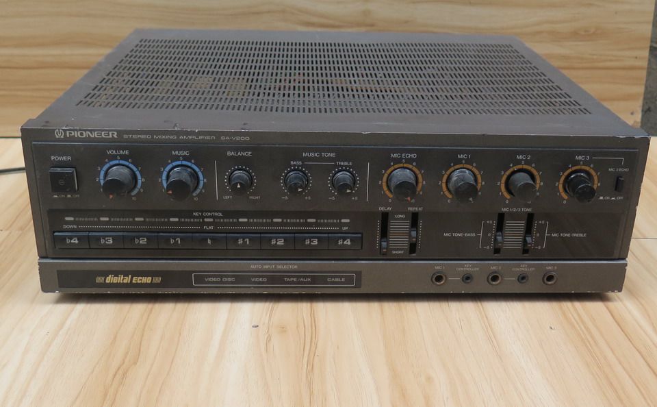 出原装品牌pioneer先锋sav200专业卡拉ok高保真功放