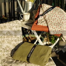 FAFAHOME ins style retro knitted cotton 100 pure cotton cotton four-piece bed cover-type naked sleep skin-friendly and soft