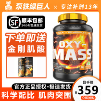 OXYENERGY Oxygen Energy Muscle Building Powder MASS Muscle Building Powder Fitness Whey Protein Muscle Building Weight Gain 6 6 pounds