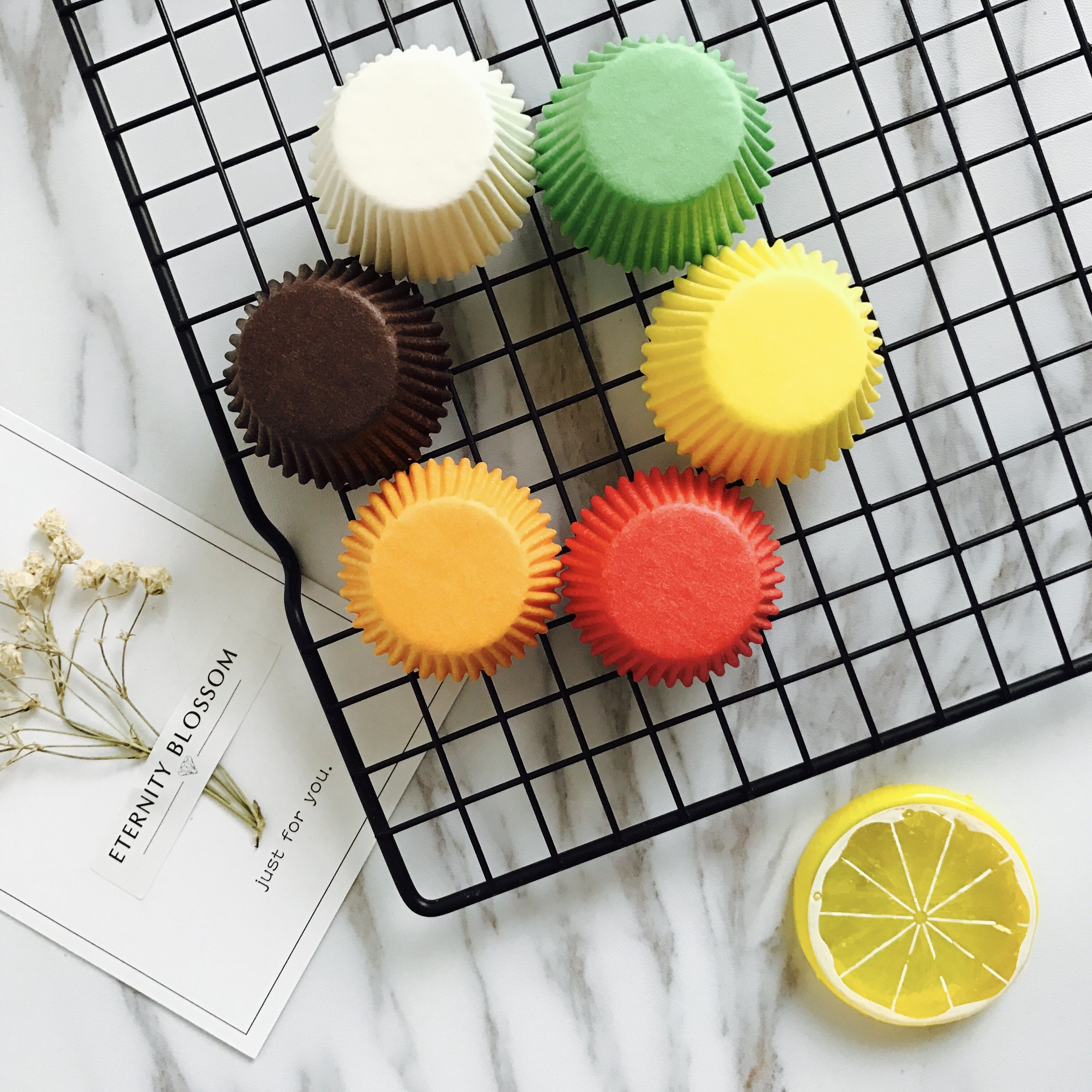 迷你蛋糕纸托约50个 巧克力纸托 12连20连24连迷你蛋糕模烘焙用纸