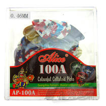 Alice pick ALICE AP-100A celluloid pick guitar pick box pick 100