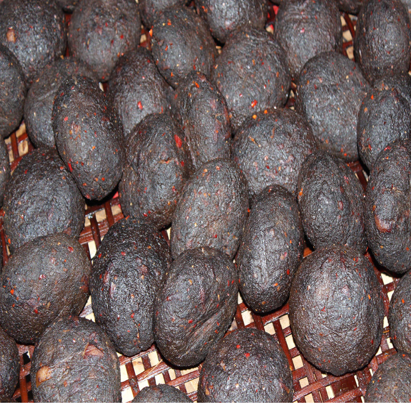 湖南邵阳特产猪血丸子洞口邱记2个一包10元(生的不熟,做菜)