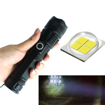 Button Ming P50 lamp beads highlight zoom flashlight stretch zoom long-shot LED 26650 18650 Universal