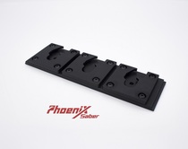 PhoeniXSaber all metal wall-mounted lightsaber ring a row of 3 sets of precision CNC can be customized to give fastening nails