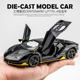 Lamborghini LP770 sport car alloy car model ຂອງຂວັນເດັກນ້ອຍ supercar toy car simulation car model