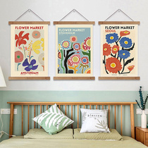 Matisse art tapestry Nordic background cloth partition wall cloth hanging cloth ins bed cloth art hanging painting Morandi