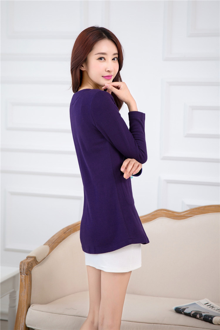 大码女装春秋新款2016绿姜黄玫红显瘦天丝绒运动套装女842     440183