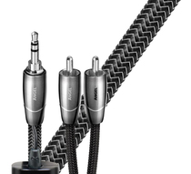 American AudioQuest line St. Angel 72VDBS Angel 3 5 to RCA signal line audio cable