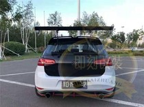 Volkswagen Golf 6R20 Golf 7 7 5GTI Rline Cool Retrofit Track Version Carbon Fiber Big Tail Wings