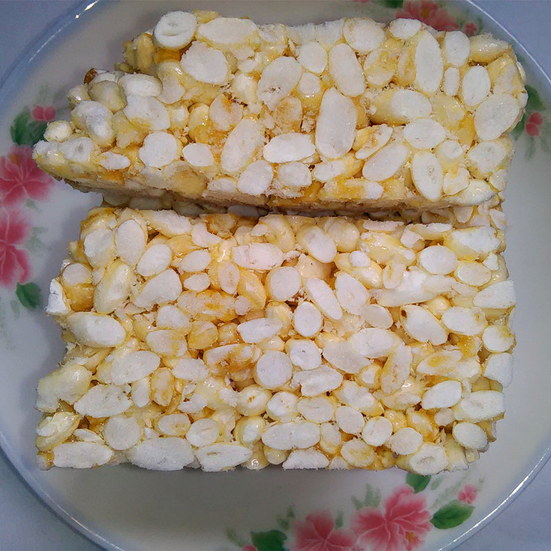 广东梅州客家特产小吃 农家自制爆米花糕米方米橙年糕年货麻方