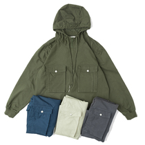 Soda spot SOGATA MULTI POCKET ANORAK MULTI POCKET pullover jacket hooded sweater
