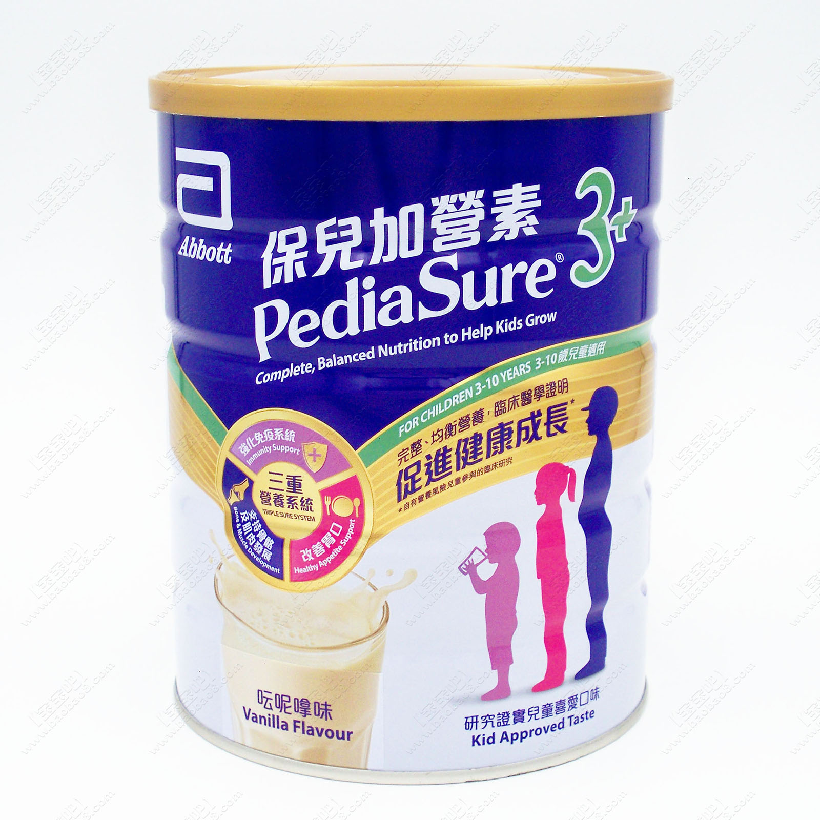 香港版雅培保儿加营素3 奶粉850g 3-10岁偏食幼儿童原装进口正品_7折