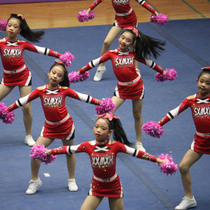 Customized cheerleading performance costumes cheerleading performance costumes competitive aerobics costumes dance clothing New 01 group Women