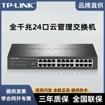 EOC converter with Pu Gigabit web pipe switch TL-SG2124D video wire connection HD IPC
