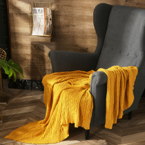Japanese-style pure cotton twist towel quilt Air conditioning sofa blanket Leisure nap blanket Small blanket quilt sofa cover leg