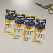 Handmade diy materials French dmc needles-5 No 28 needles 6 No 22# 24# 26 cross stitch needles