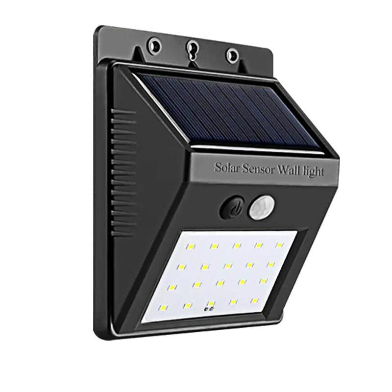 光伏太阳能灯家用投光灯防水户外庭院灯感应超亮led路灯室内照明