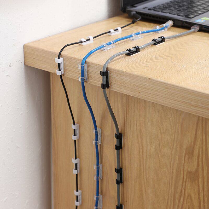 理线器墙面贴无痕电线固定走线自粘线扣网线整理收纳免钉线卡扣夹